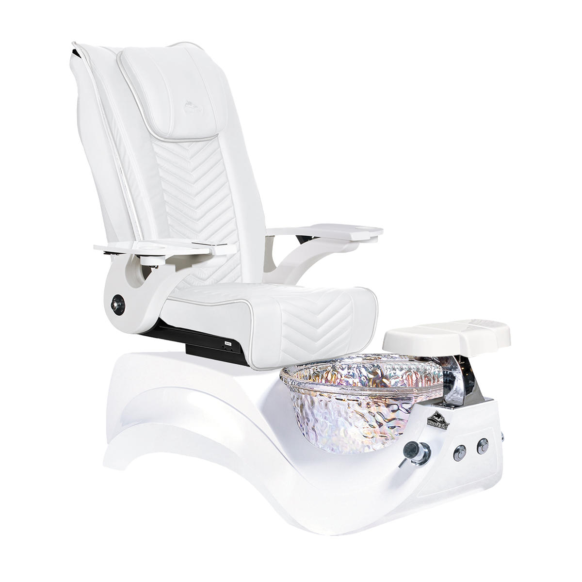 WhiteBaseWhiteArmrest-White-ClearBowl