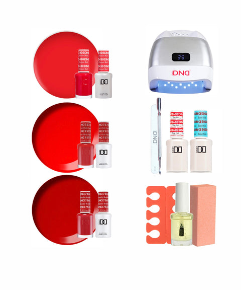 Color Me Red Gel Polish Starter Kit Color Me Red Gel Polish Starter Kit