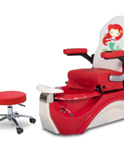 Spa chăm sóc móng chân cho trẻ em Red Little Mermaid