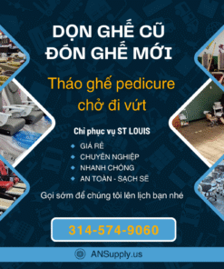 lắp ghế pedicure cũ