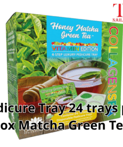Pedicure Tray 24 trays per box (4 boxes per case) Matcha Green Tea